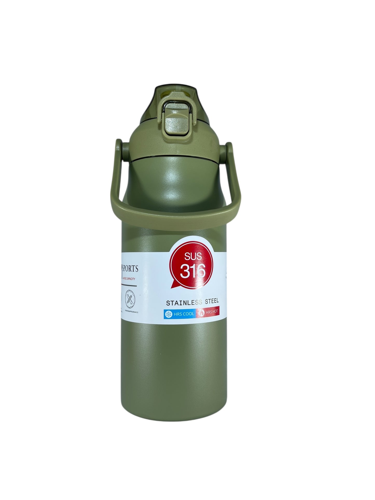 TERMO HERMETICO EN ACERO, 1200 ML-MS309