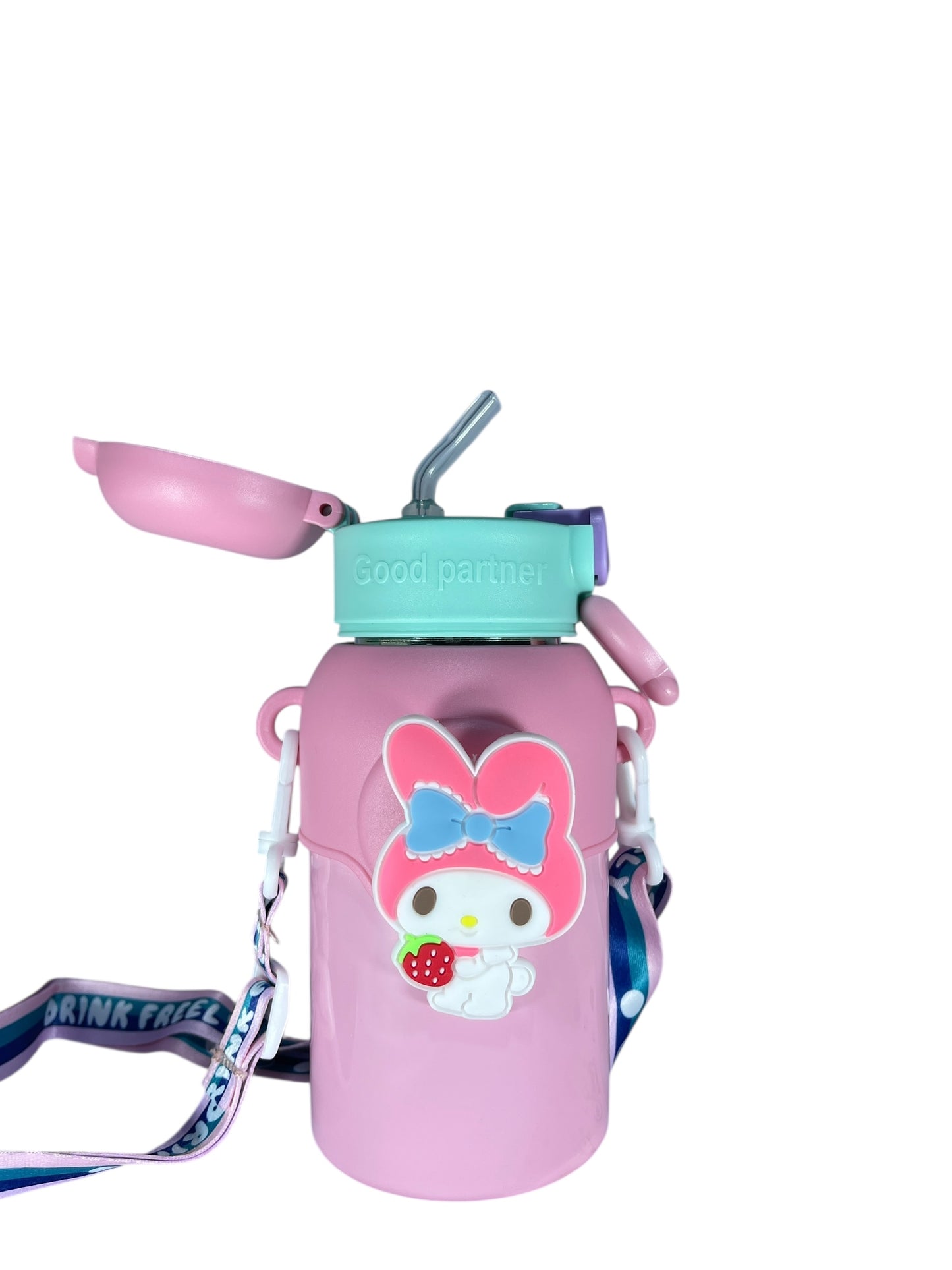 TERMO NIÑO ACERO 500ML KUROMI-MS370