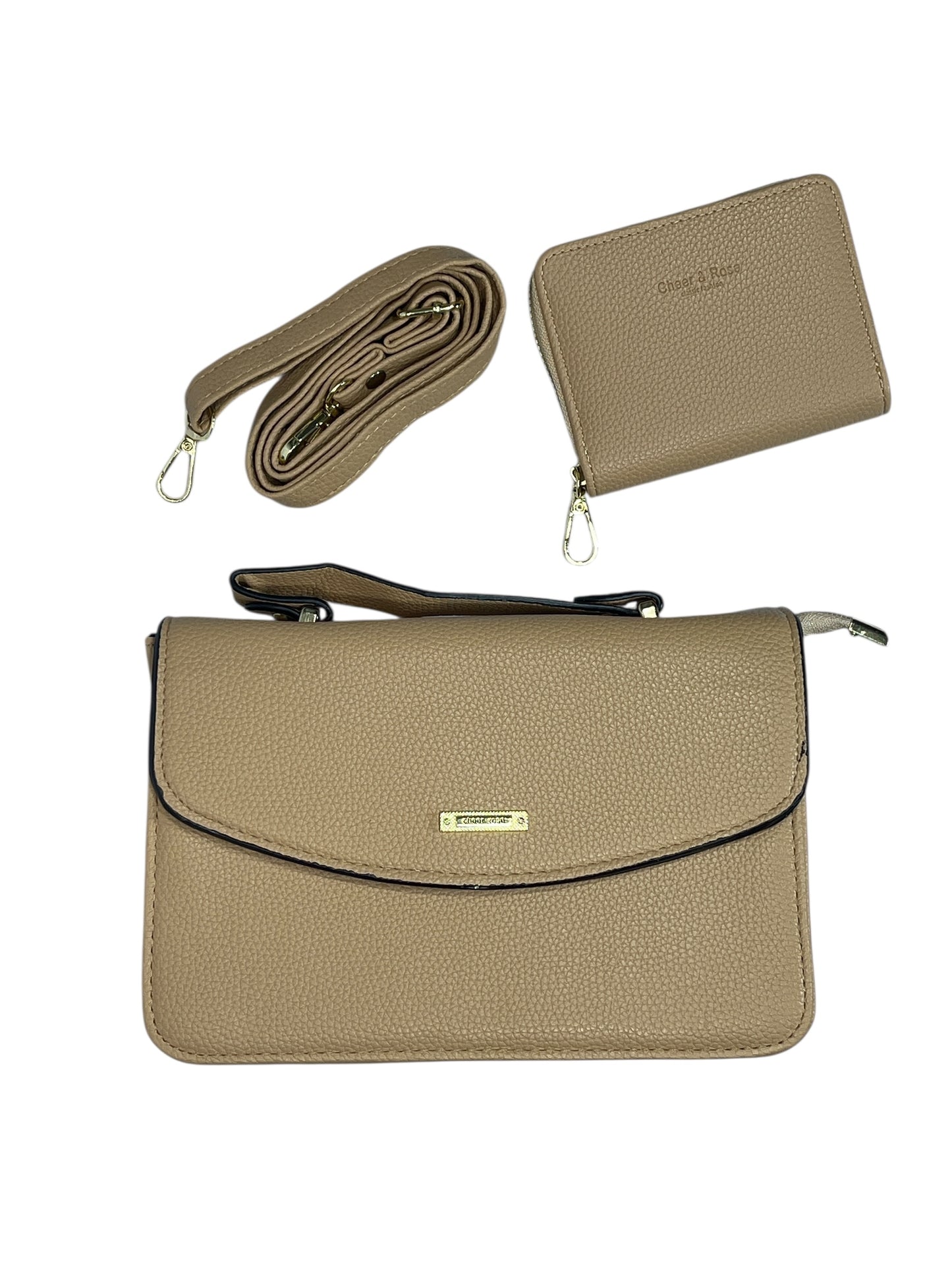 Bolso de Mujer con monedero y correa para colgar medidas 22x15 CM-MS521