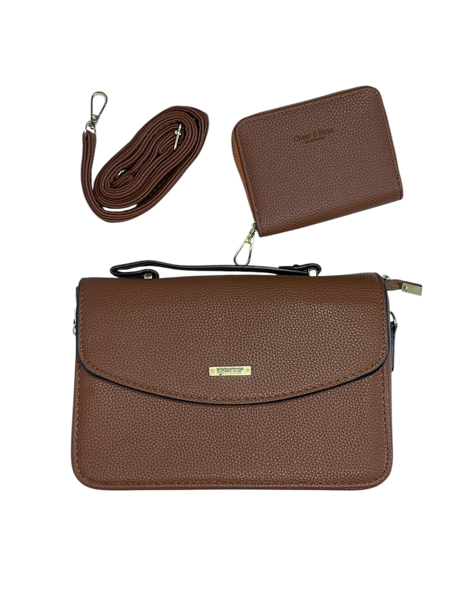 Bolso de Mujer con monedero y correa para colgar medidas 22x15 CM-MS521