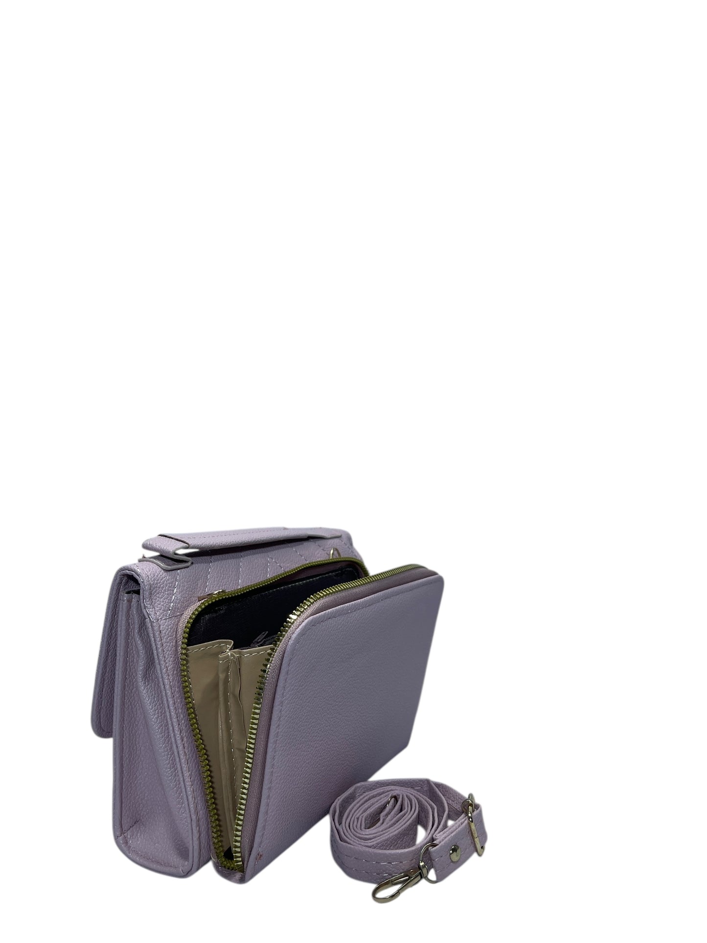 Bolso de Mujer con monedero, correa para colgar medidas 22X 14.5 CM-MS549