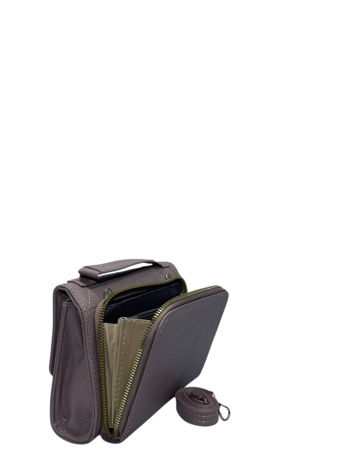 Bolso de Mujer con monedero, correa para colgar medidas 22X 14.5 CM-MS549