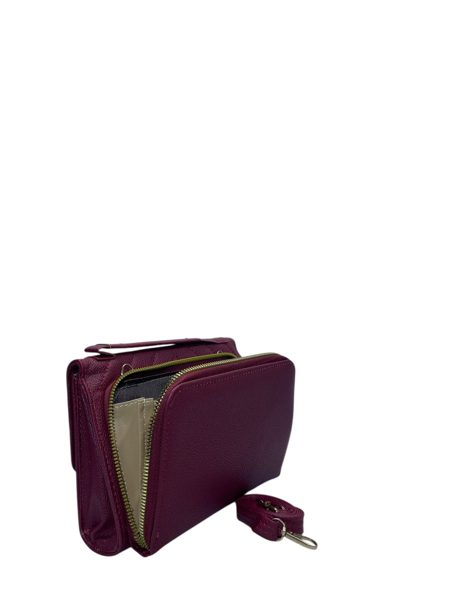 Bolso de Mujer con monedero, correa para colgar medidas 22X 14.5 CM-MS549