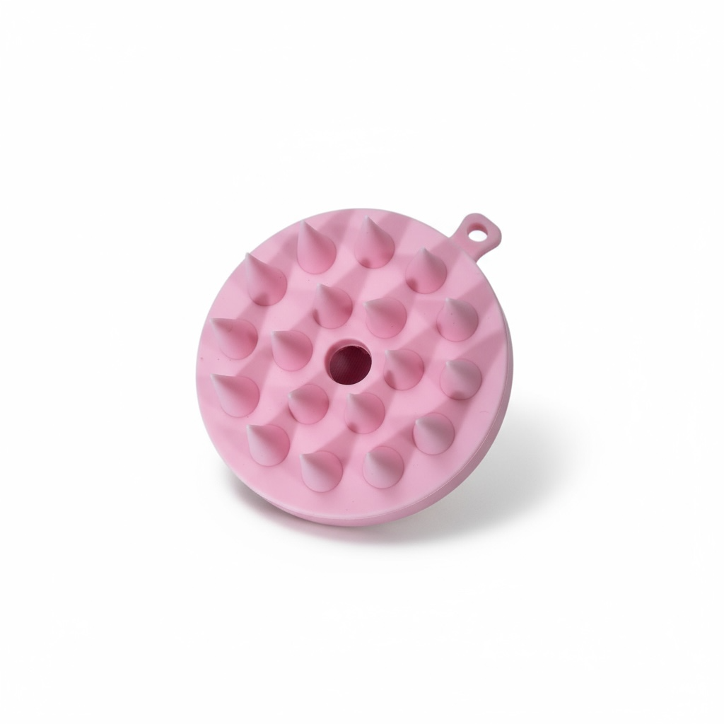 Cepillo de Masaje Capilar de Silicona 2 en 1 MS397