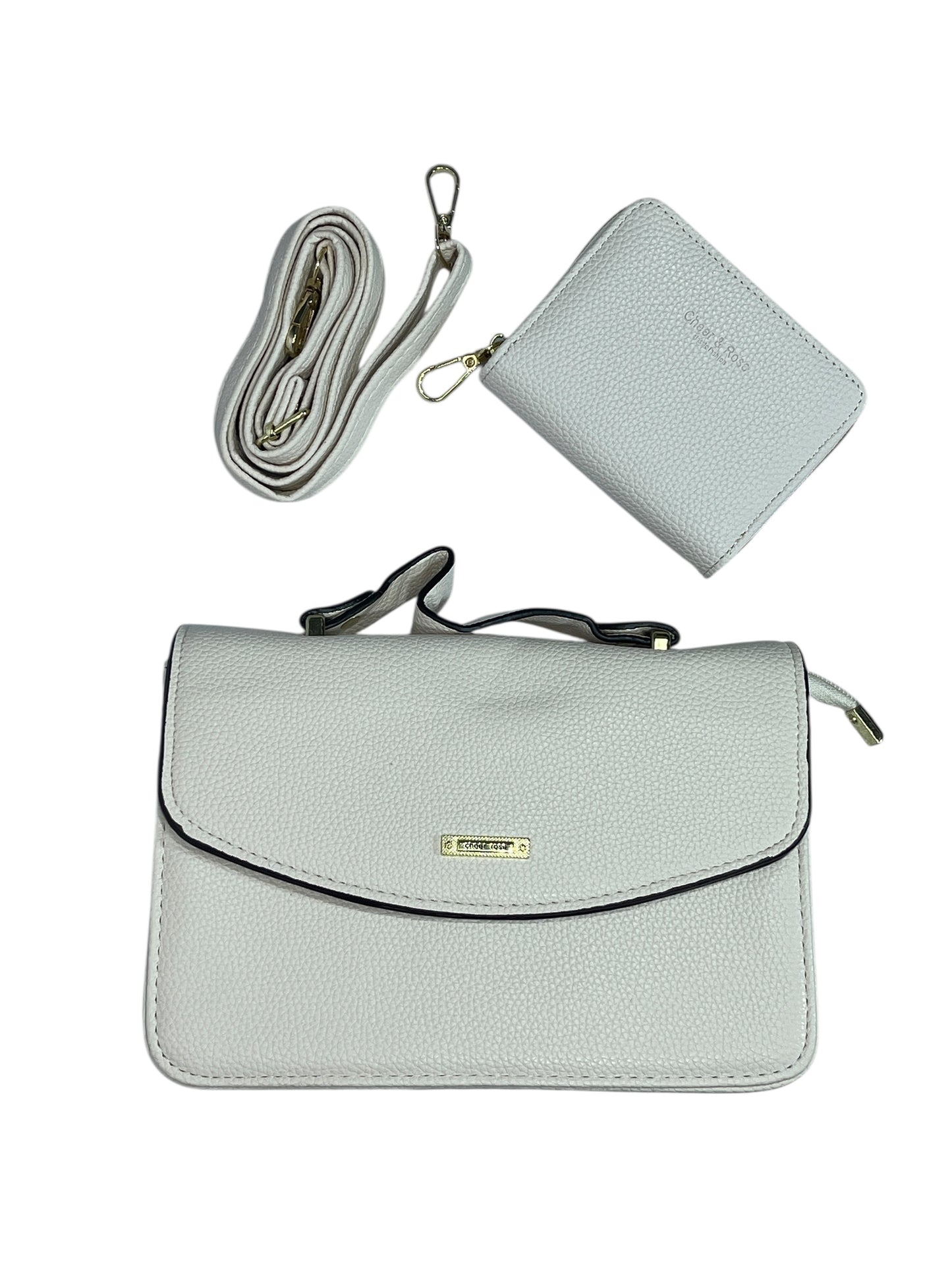 Bolso de Mujer con monedero y correa para colgar medidas 22x15 CM-MS521