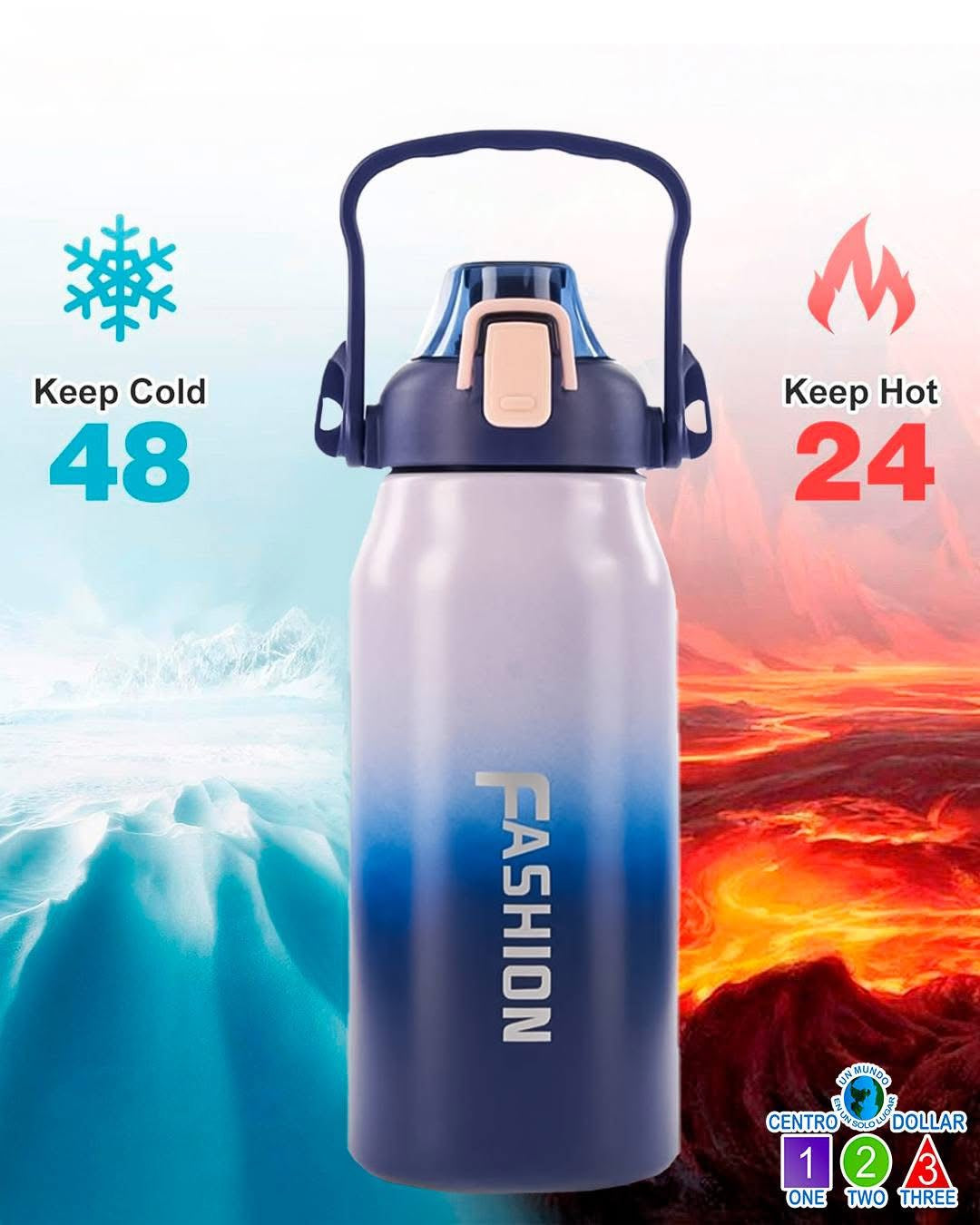 TERMO NIÑO ACERO 500ML-MS357