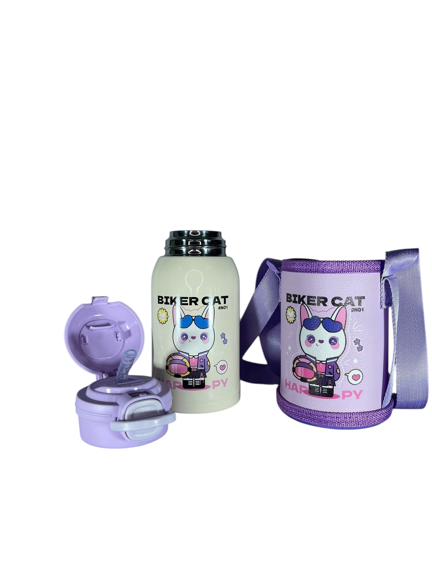 TERMO NIÑO 500ML ACERO-MS332