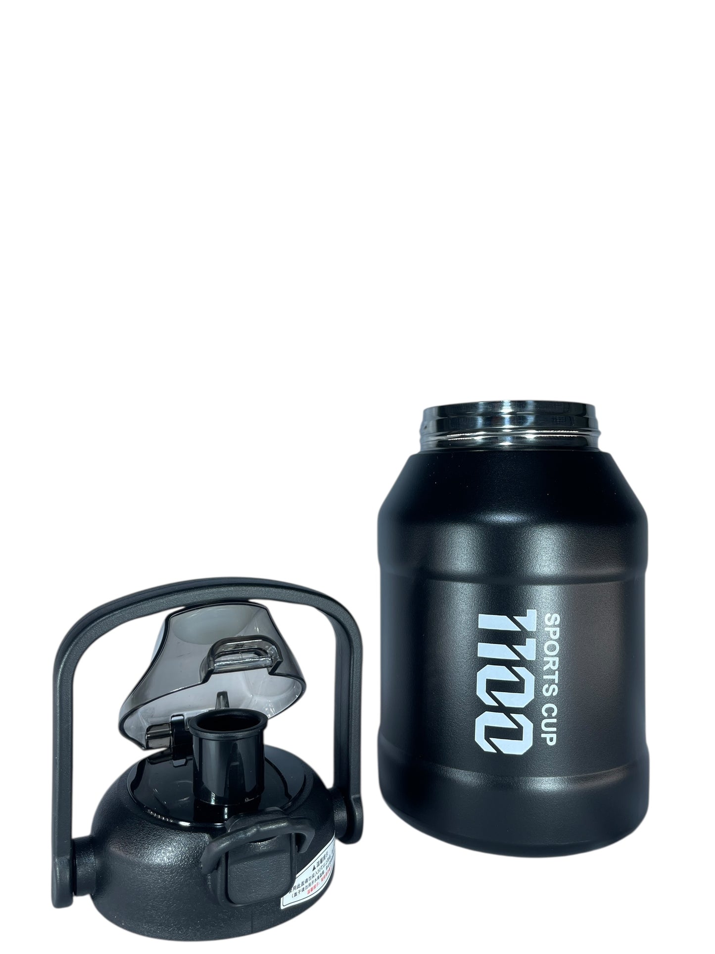 TERMO  EN ACERO 1000 ML,  INCLUYE PITILLO-MS371