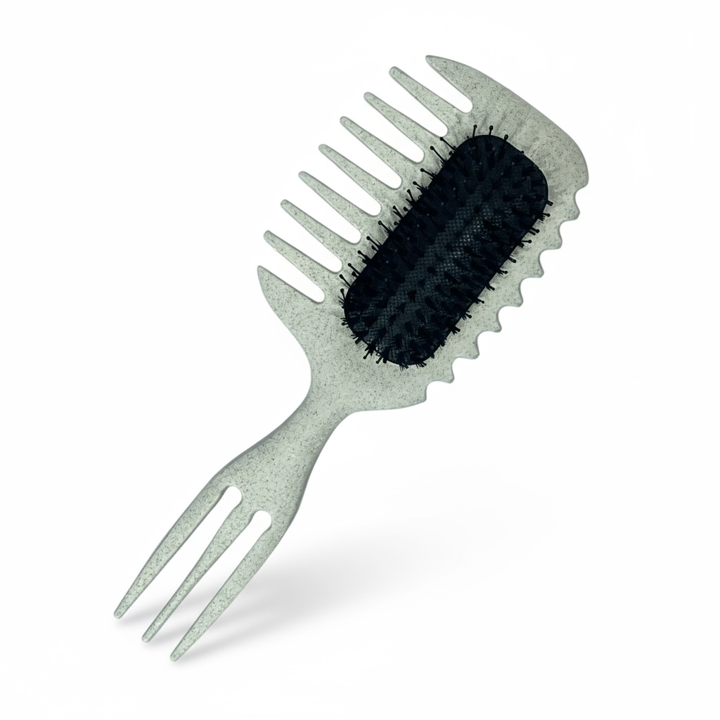 CEPILLO 2 EN 1, PEINE Y CERDAS MIXTAS, 27 CM MS305